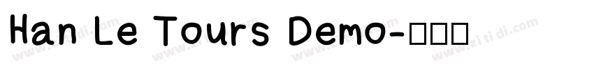 Han Le Tours Demo字体转换